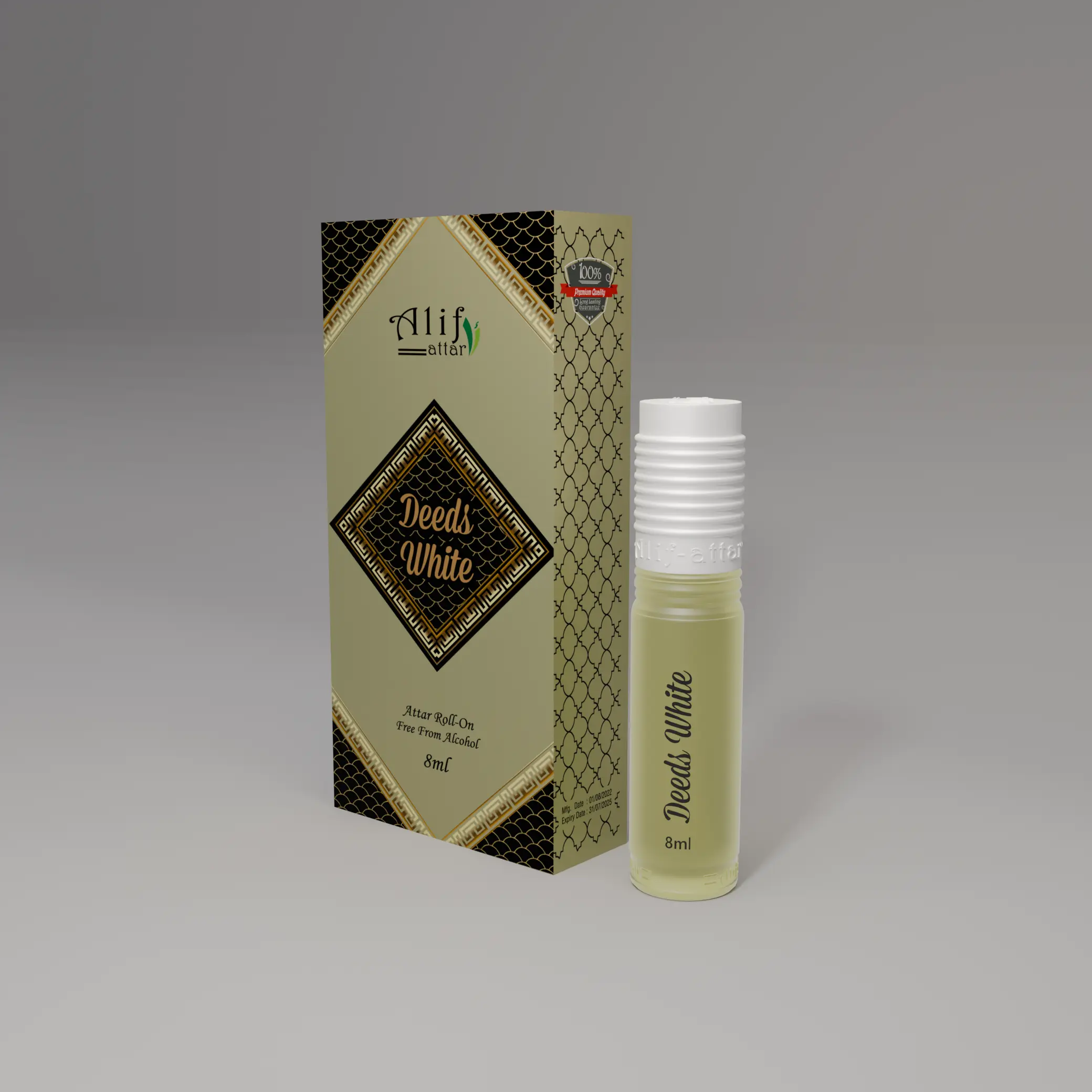 DEEDS WHITE for Men 8ML