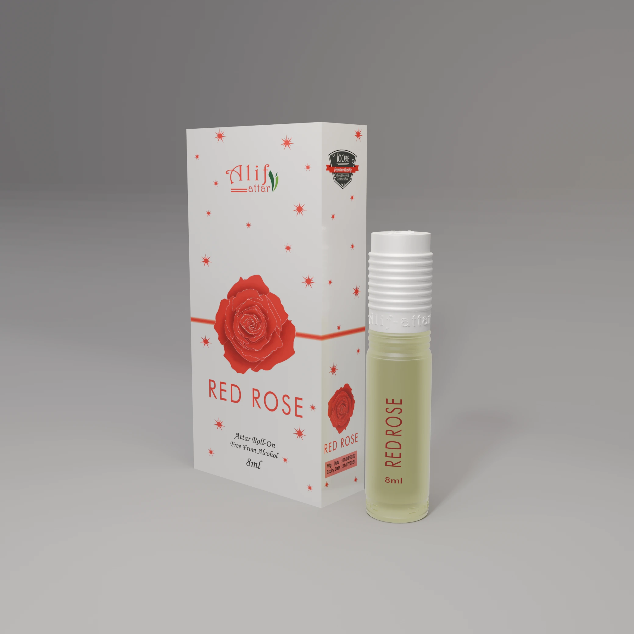 RED ROSE for Unisex 8ML